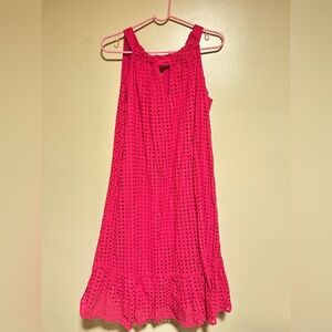New York & Company Vibrant Pink Dress